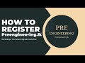 How to Register Preengineering.LK