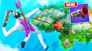 Can You GRAPPLER To Survive *MAX* Fall Damage In Fortnite Battle Royale?