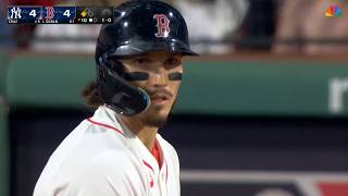 The Red Sox score 3 runs in the bottom of the 10th to walk off the Yankees! Full inning, WEEI call!