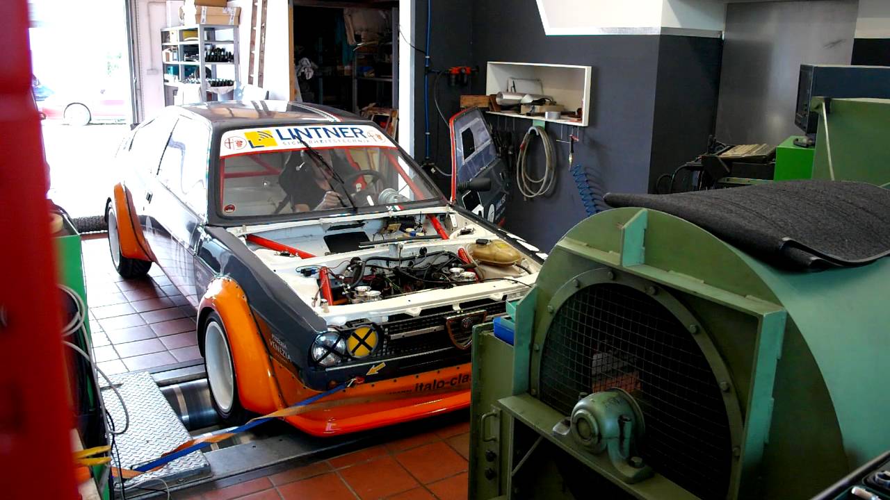 Alfa Sprint Prüfstand