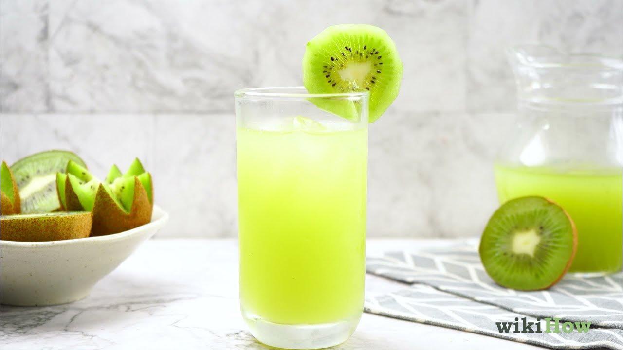 How to Make Kiwi Juice YouTube