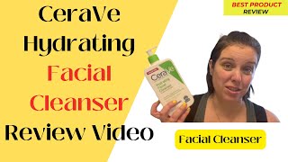 CeraVe Hydrating Facial Cleanser review video| Amazon Top Rating Facial Product| beautyproduct