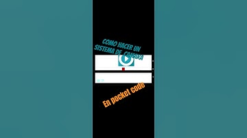 como hacer un sistema de camara en pocket code #pocketcode #shorts