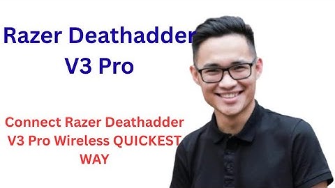 Connect Razer Deathadder V3 Pro Wireless QUICKEST WAY