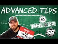 ADVANCED NHL 22 TIPS! OFFENSE, DEFENSE AND PUCK CONTROL!