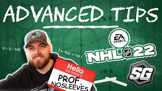ADVANCED NHL 22 TIPS! OFFENSE, DEFENSE AND PUCK CONTROL!