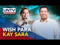 Maayos na kalusugan at tagumpay bilang VP, hiling ni Pang. Duterte para sa anak na si Sara