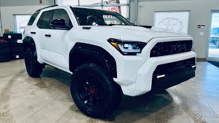 The Red Leather Interior In This 2026 Toyota 4Runner Hybrid TRD Pro Is Absolutely STUNNING