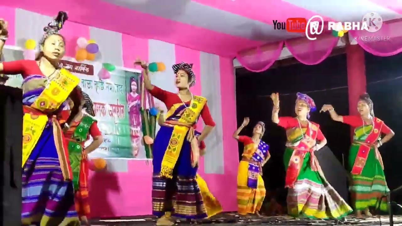 Riba Riba Fui  New Rabha dance performance 2022