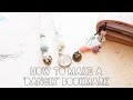 How to make a dangly  bookmark