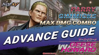 Geese Best Combo, Gimmicks, Parry | KOF Advance Guide #14 |