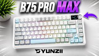 Este Teclado Parece de Gama Alta… pero Cuesta Mucho Menos 🔥 YUNZII B75 PRO MAX