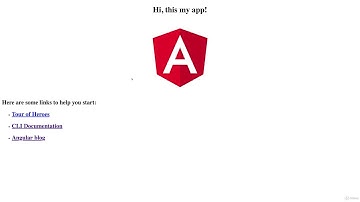 Angular Course- Getting started - 7  Editing the First App