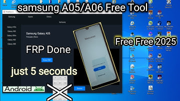 samsung a05 screen lock _ FRP unlock free tool | SAMSUNG A05/A06 FRP |