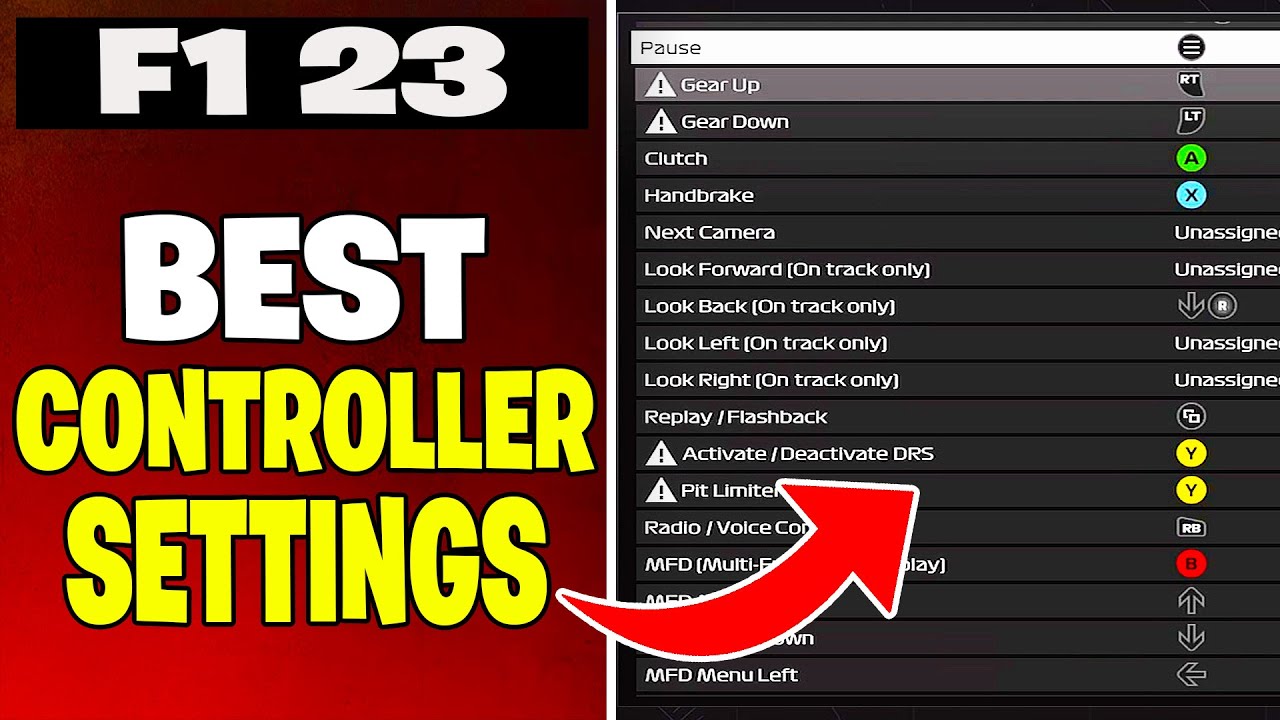 F1 23 Controller Settings Guide: Improve Your Control & Lap Times