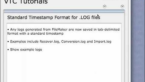 01 10. New FileMaker Pro 10 Features pt. 7.mov