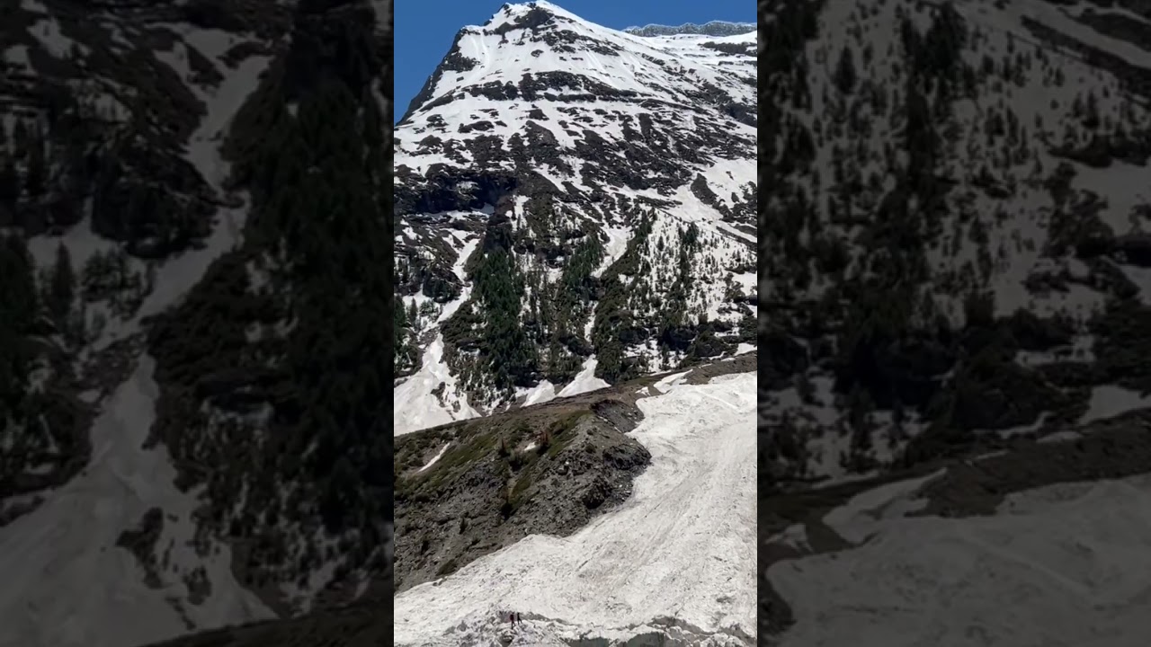 Khoksar manali snow point 