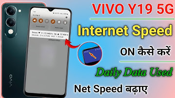 Vivo y19 net speed setting  | how to show net speed in Vivo y19 5g/net speed on kare
