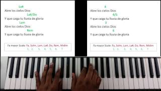 Abre Los Cielos - Ingrid Rosario (Piano Tutorial)