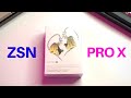 ZSN Pro turns Gold - KZ ZSN Pro X Unboxing & First Impressions