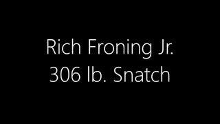 Liftoff 2015 - Event 1 - Rich Froning - Snatch 306
