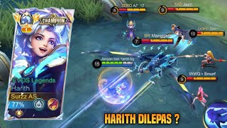 HARITH HERO TERKUAT DI META SEKARANG ! YAKIN MUSUH MAU LEPAS ? HARITH TOP 1 GLOBAL - MLBB