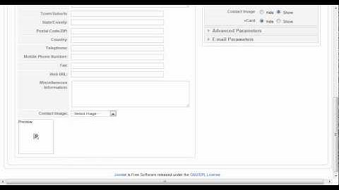 Joomla How To: The Contact Manager