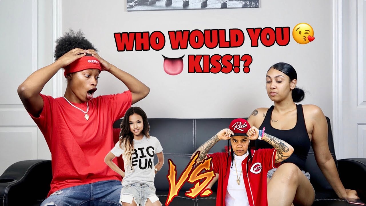 WHO WOULD YOU RATHER KISS!?? FT. QUEEN NAIJA!!! YouTube