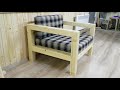 DIY Outdoor Chair - Woodworking for beginners