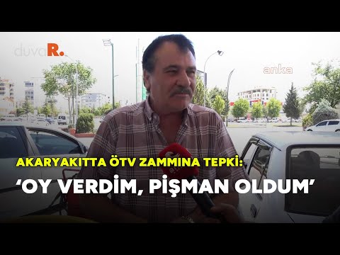 Benzin zammına tepki: Oy verdik, zam yedik; yazıklar olsun