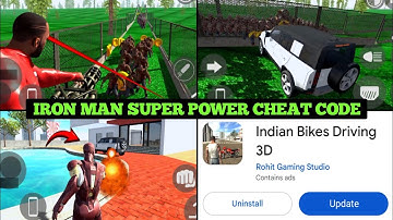 🔥IBD3D New Update Iron Man Power Cheat Code | Super Man Zombie Mission In IBD3D | ✅