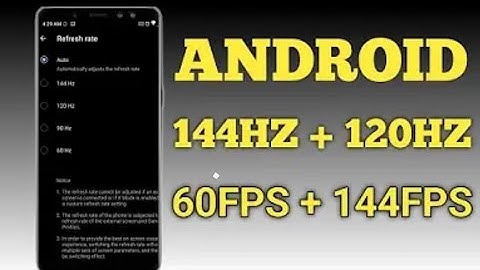 120HZ+144HZ for Android device 🤯✅ 100% working! #sba #gaming #120fps #ajjubhaiinmymatch #totalgaming