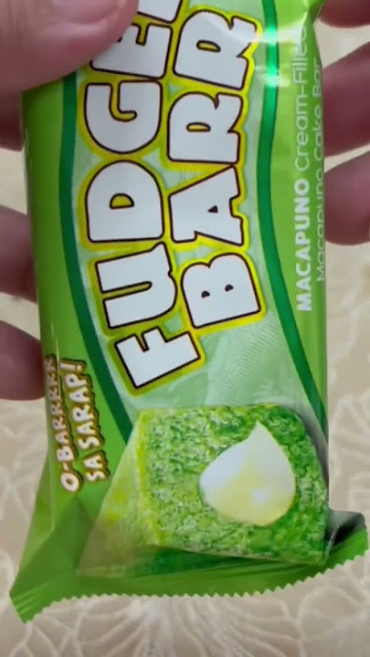 #ASMR Sounds #Fudgee Barr Macapuno Flavour Short Video #Snacks #Yummy #Shorts Video