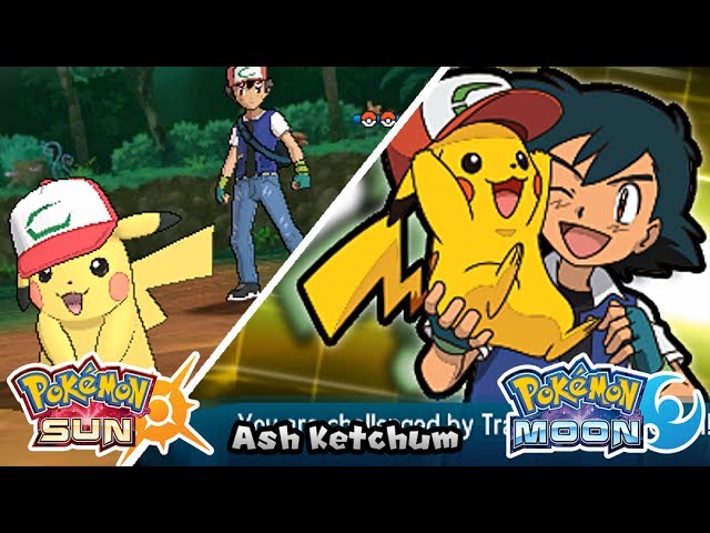 Pokemon Battle USUM: Ash Vs Red Origin (Pokemon Anime Vs Pokémon Origins) 