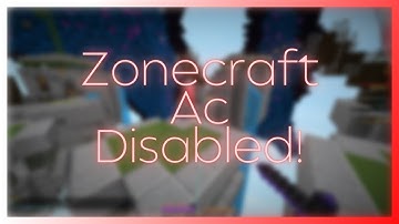 ZONECRAFT AC DISABLED! w/ Rise 5.100