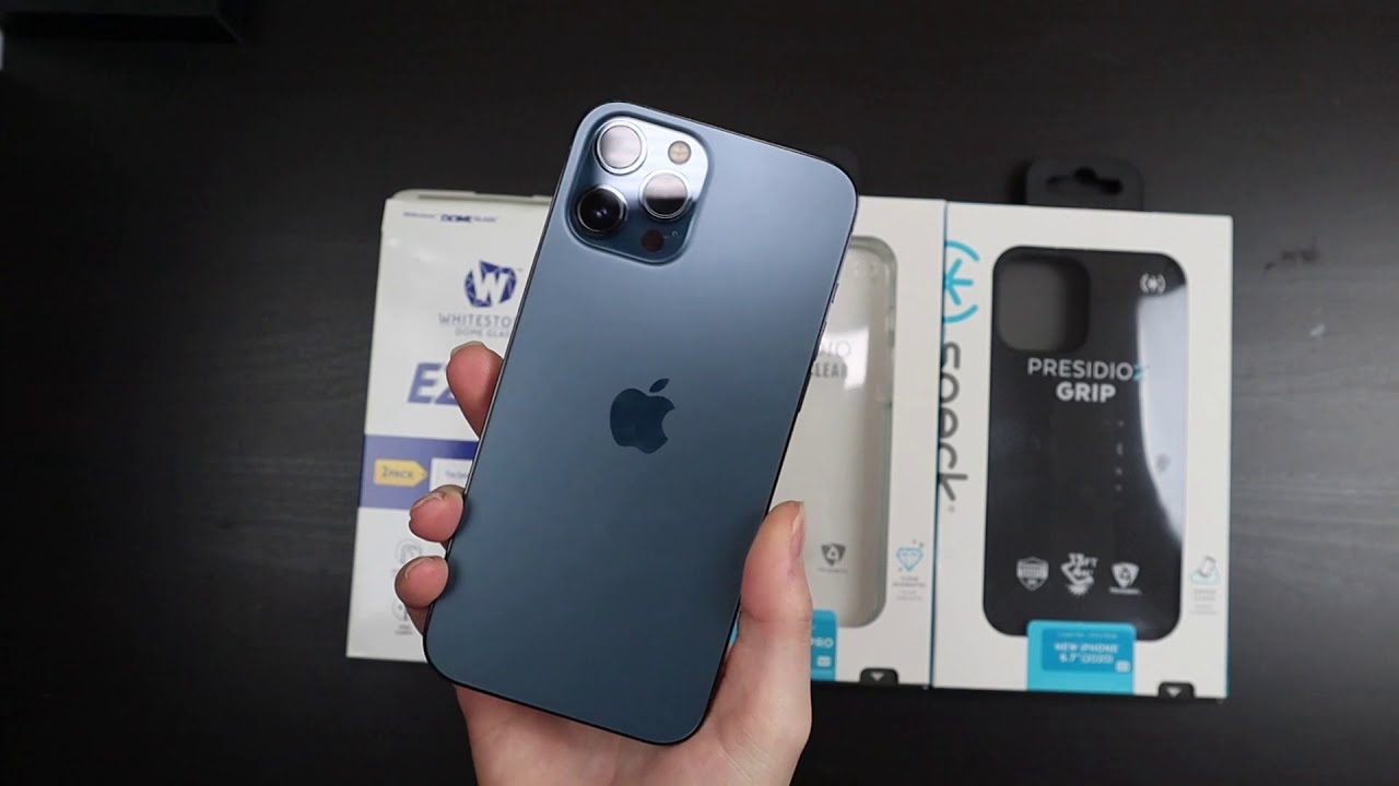 iPhone 12 Pro Max Protection - Speck and WhiteStone Dome