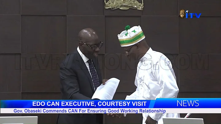 Gov. Obaseki Commends CAN For Ensuring Good Working Relationship