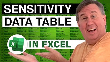Excel - Master What-If Analysis in Excel: Run Multiple Scenarios with One Command - Episode 794