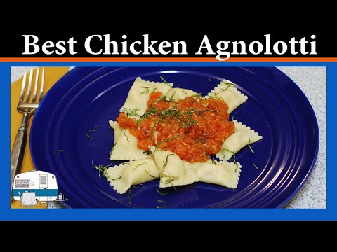 How to make Chicken Agnolotti (similar to ravioli)