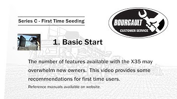 Section C.1 - X35 Apollo Basic Seeding Startup