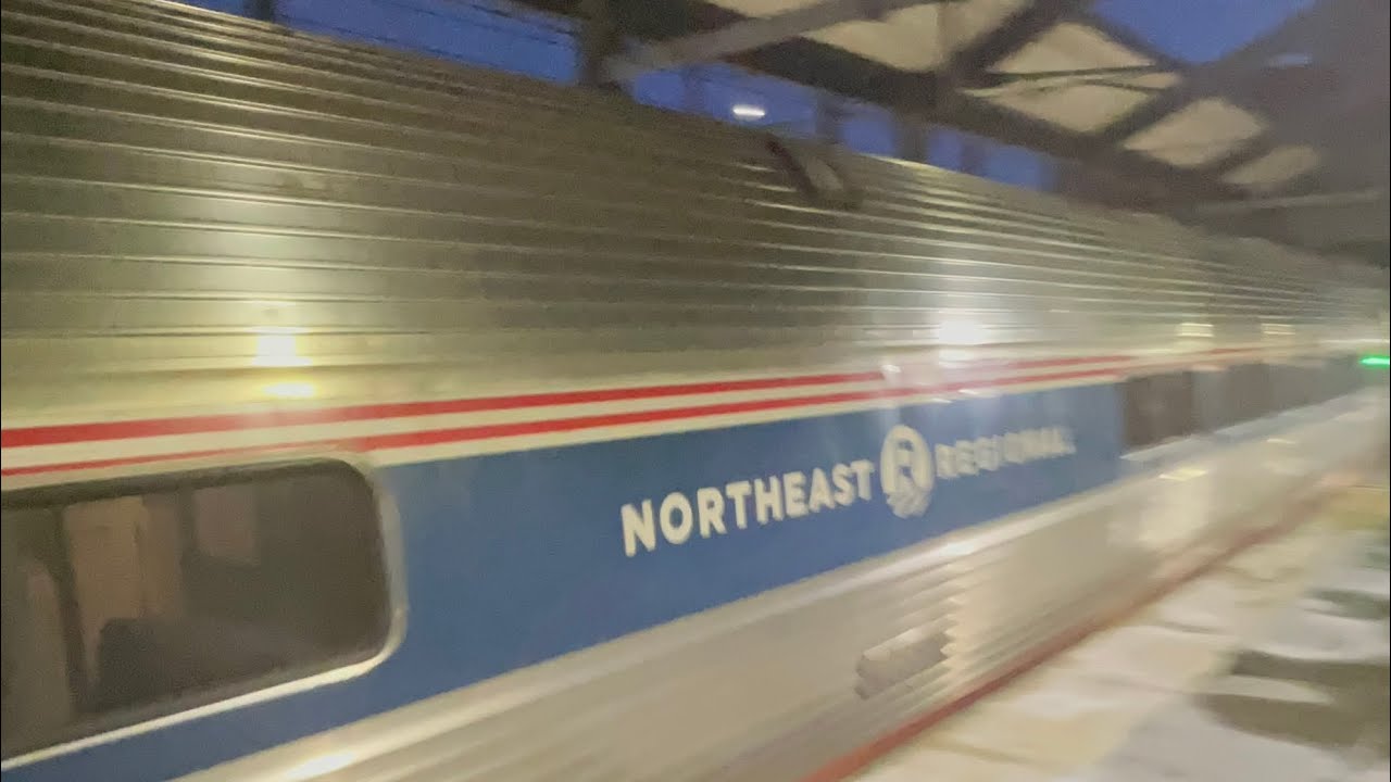 Trip Report: Amtrak Northeast Regional 164 Stamford CT to Boston Back
