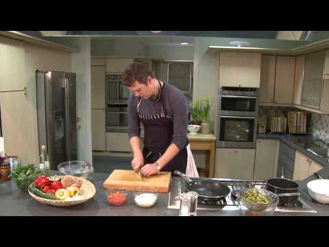 Arthur Potts Dawson makes organic stuffed red pepp...