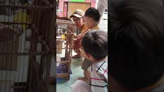 Main Burung Bersama Ponakan Paling Ganteng...