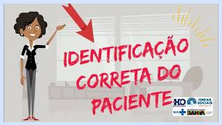 Protocolo de Segurança do Paciente 01 - Identificação do Paciente