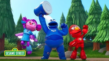 Mecha Builders Save the Bees, Ride the Bus, & MORE! | Sesame Street Compilation