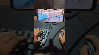 Free Fire keyboard mouse game play ⌨️🖱️📲#ggmouepro2 #freefire #gaming #shorts