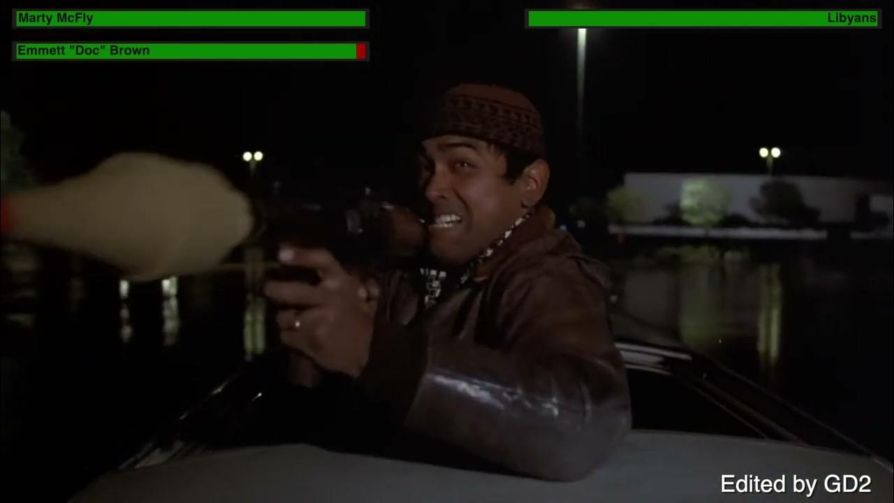 Back to the Future Libyans Chase with healthbars YouTube