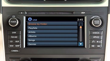 2016 Nissan Altima - Audio System with Navigation (if so equipped)
