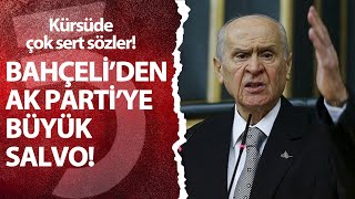 Devlet Bahçeliden Ak Partili Mahir Ünala Kürsüden Çok Sert Sözler