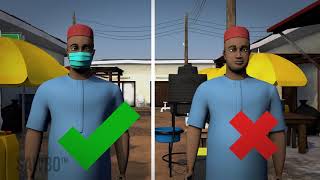 COVID-19 Pandemic: Marketplace - Market Leader in English (Accent from Ghana)